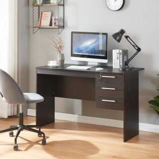 Spacious Surface: With a generous 1400MM width, this desk offers ample space for your computer, books, papers, and office essentials, giving you room to work efficiently without clutter. Sturdy Construction: Built with high-quality materials for lasting durability, the 1400MM desk ensures stability and can handle heavy-duty use day after day. Sleek & Modern Design: Its clean lines, minimalist style, and sophisticated finish seamlessly fit into any home office or study space, adding a touch of elegance to your room. Smart Organization: Featuring built-in storage solutions such as drawers or shelves (depending on the model), this desk helps keep your work area neat and organized, making it easy to access all your essentials. Ergonomically Designed: Designed for comfort, the spacious layout allows for a relaxed sitting posture while offering enough legroom for long hours of study or work.