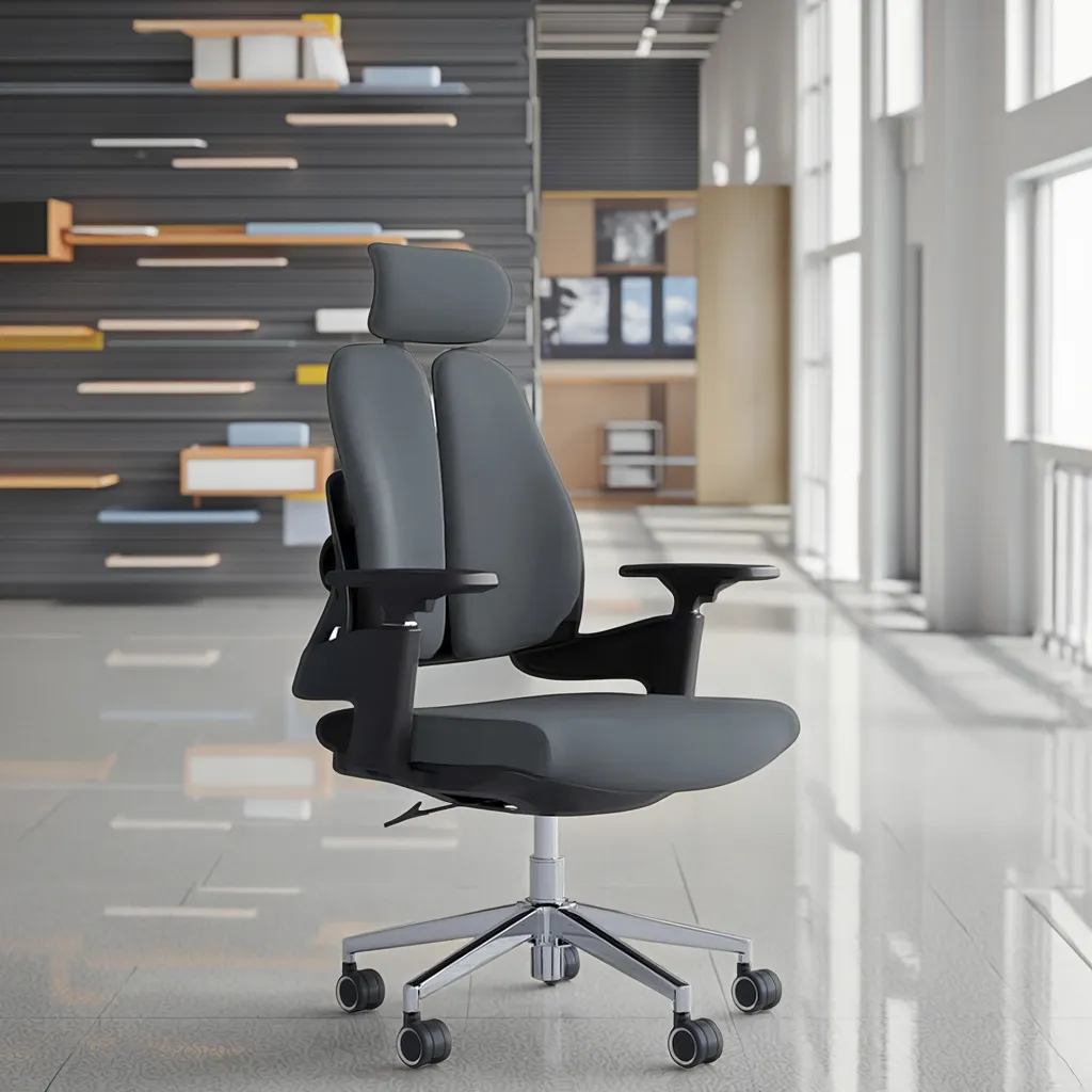 1-way workstation, 1.8m advance office desk, 1.8M advanced Office Desk, 3-drawer filing cabinet, 4-Drawer Filing Cabinet, Dual Orthopedic Office Chair, Ergonomic office chair, Executive office desk, mahogany coat hunger, Orthopedic office chair