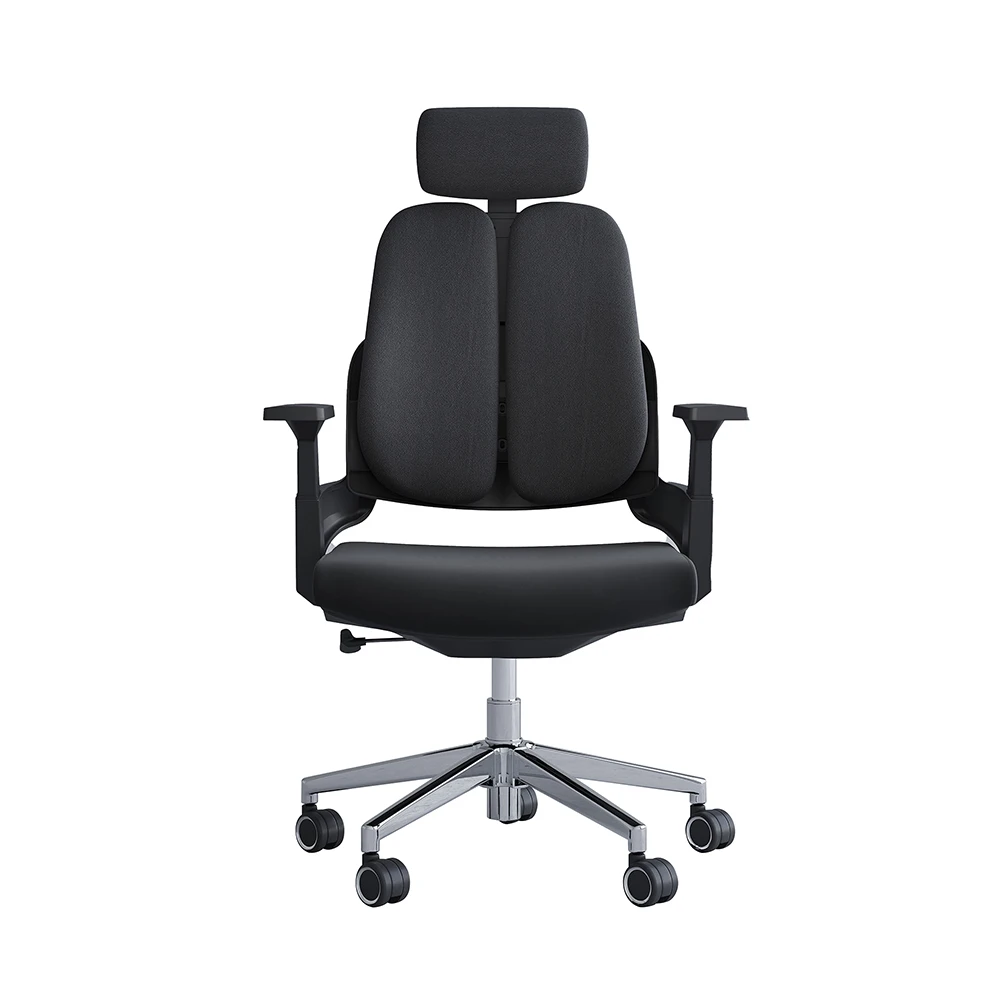 2-Way Office Workstation, 3-drawer filing cabinet, Dual Orthopedic Office Chair, Executive office desk, Industrial executive desk, Large executive desk, swivel bar stool