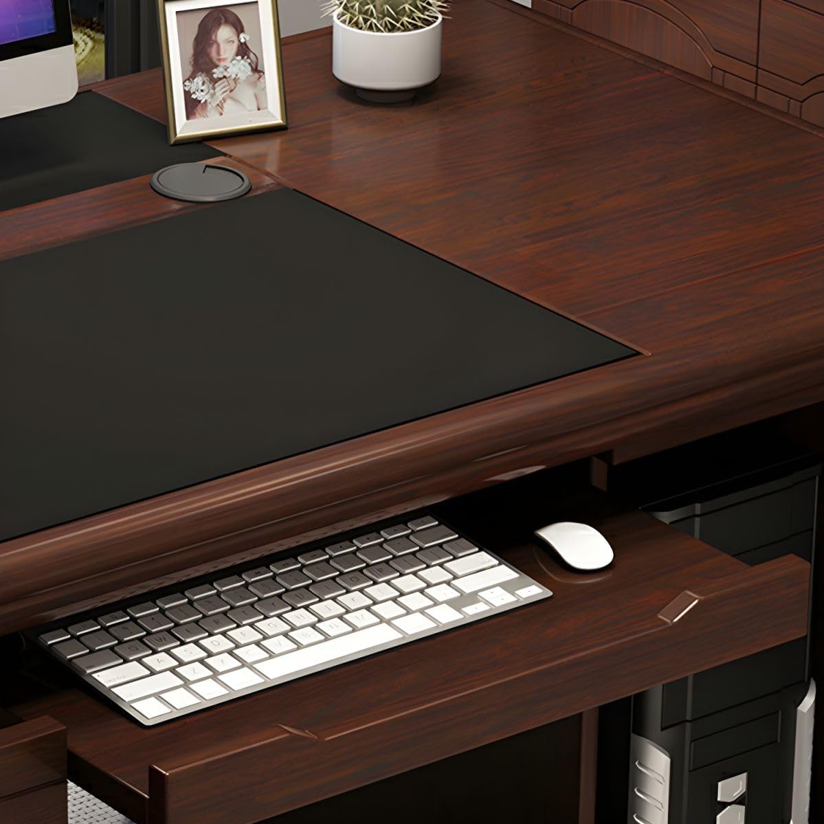 1.8M advanced Office Desk, 3-link waiting bench, 4-Drawer Filing Cabinet, Corner executive desk, Executive office desk, Executive workstation, Industrial executive desk, swivel bar stool