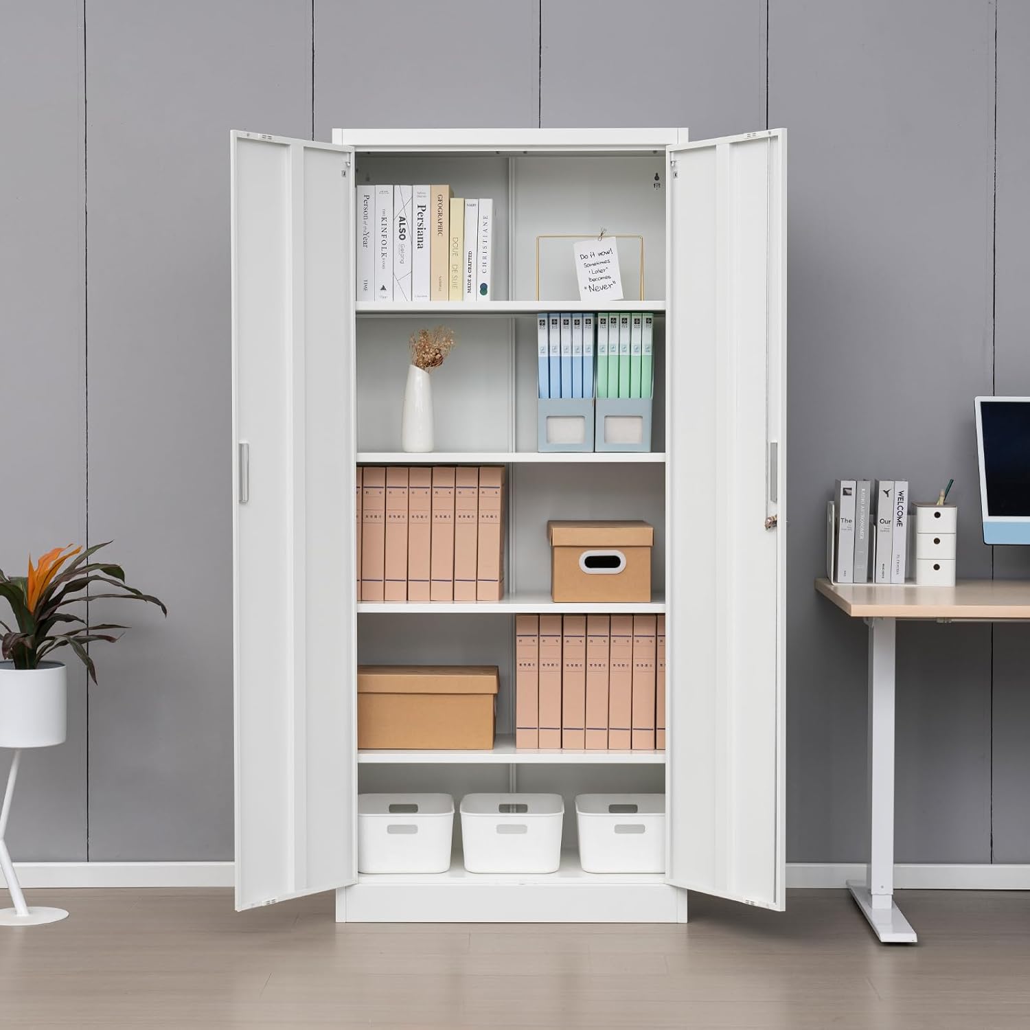 3-drawer filing cabinet, 3-link waiting bench, 4-Way Office Workstation, 9-locker filing cabinet, Dual Orthopedic Office Chair, Ergonomic office chair, Executive office desk, headrest office eat No
