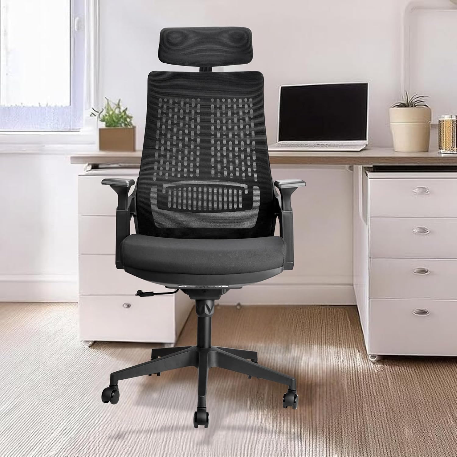 2-Way Office Workstation, 3-drawer filing cabinet, 3-link waiting bench, 9-locker filing cabinet, Dual Orthopedic Office Chair, Ergonomic office chair, Executive office desk, headrest office eat No