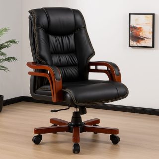 2-Way Office Workstation, 3-drawer filing cabinet, 3-link waiting bench, 9-locker filing cabinet, Dual Orthopedic Office Chair, Ergonomic office chair, Executive office desk, headrest office eat