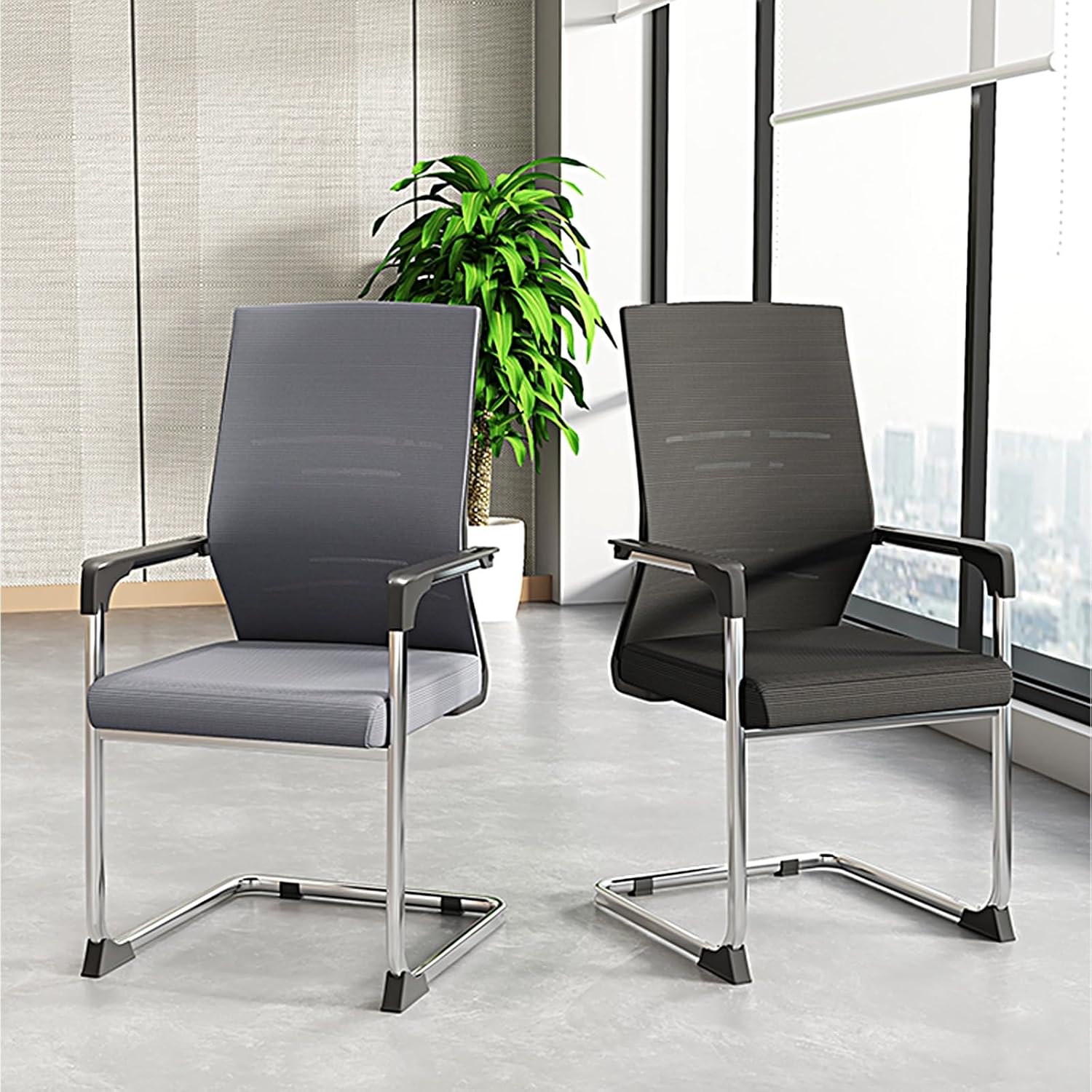 2-Way Office Workstation, 3-drawer filing cabinet, 3-link waiting bench, 9-locker filing cabinet, Dual Orthopedic Office Chair, Ergonomic office chair, Executive office desk, headrest office eat