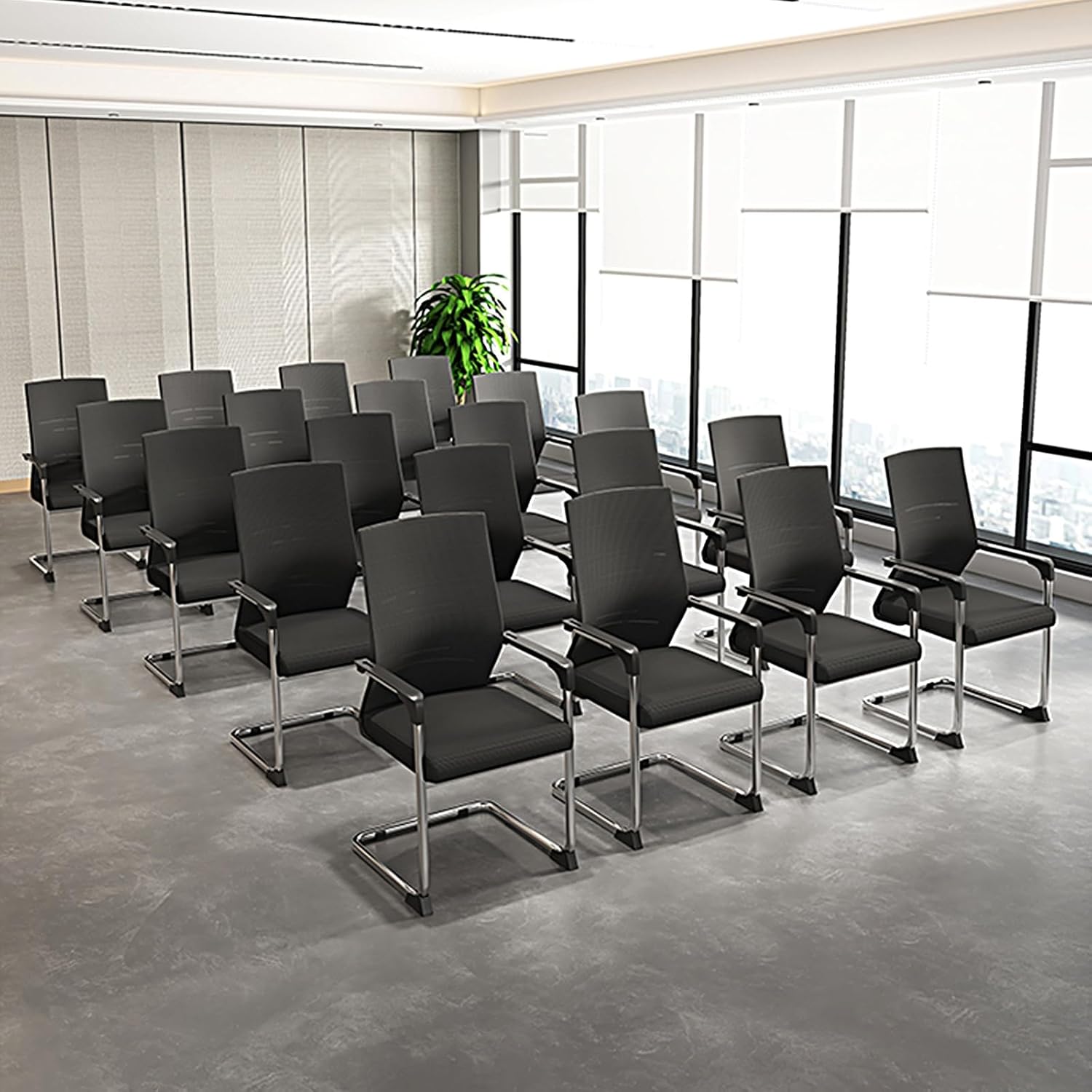 2-Way Office Workstation, 3-drawer filing cabinet, 3-link waiting bench, 9-locker filing cabinet, Dual Orthopedic Office Chair, Ergonomic office chair, Executive office desk, headrest office eat