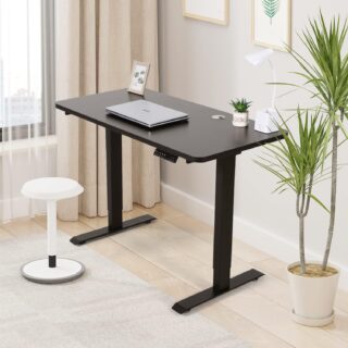 4-Way Office Workstation, 9-locker filing cabinet, Dual Orthopedic Office Chair, Ergonomic office chair, Executive office desk, filing cabinet, headrest office, Waiting bench