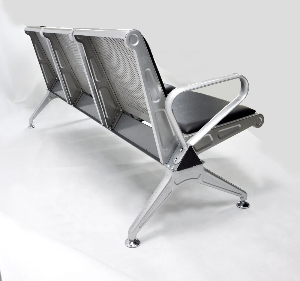4-Way Office Workstation, 9-locker filing cabinet, Dual Orthopedic Office Chair, Ergonomic office chair, Executive office desk, filing cabinet, headrest office, Waiting bench