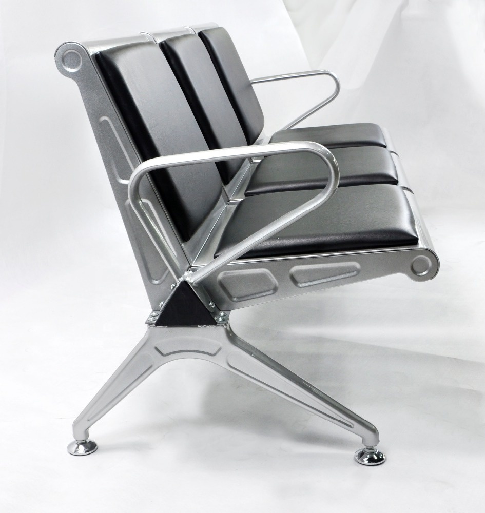 4-Way Office Workstation, 9-locker filing cabinet, Dual Orthopedic Office Chair, Ergonomic office chair, Executive office desk, filing cabinet, headrest office, Waiting bench