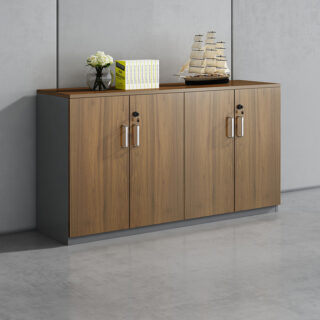 3-door filing furniture, 3-drawer filing cabinet, 3-link waiting bench, 3.0m Boardroom Table, full glass filing cabinet, L-shaped executive desk, mahogany coat hunger, reclining office seat No