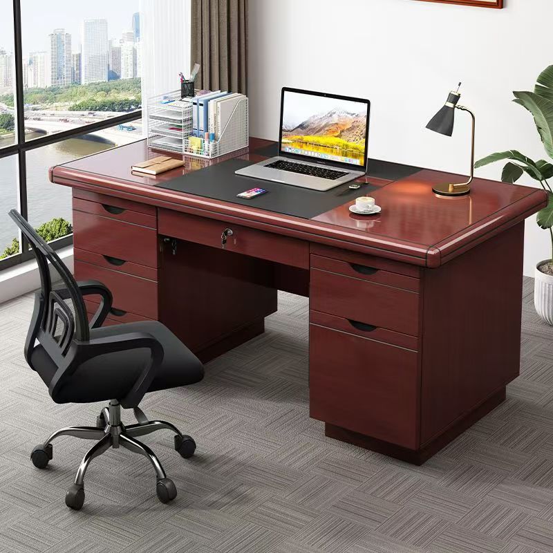 Full Glass File Cabinet, 3-link waiting bench, 3.0m Boardroom Table, full glass filing cabinet, L-shaped executive desk, mahogany coat hunger, Office furniture, reclining office seat No