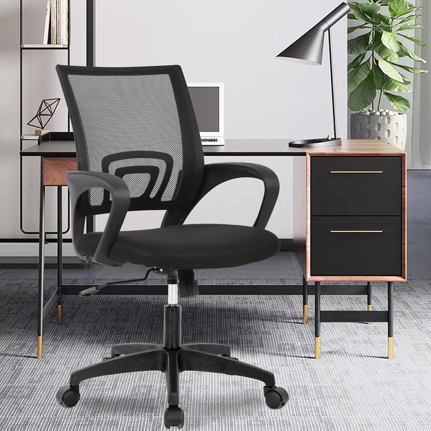 3-door filing furniture, 3-drawer filing cabinet, 3-link waiting bench, 3.0m Boardroom Table, full glass filing cabinet, L-shaped executive desk, mahogany coat hunger, reclining office seat No