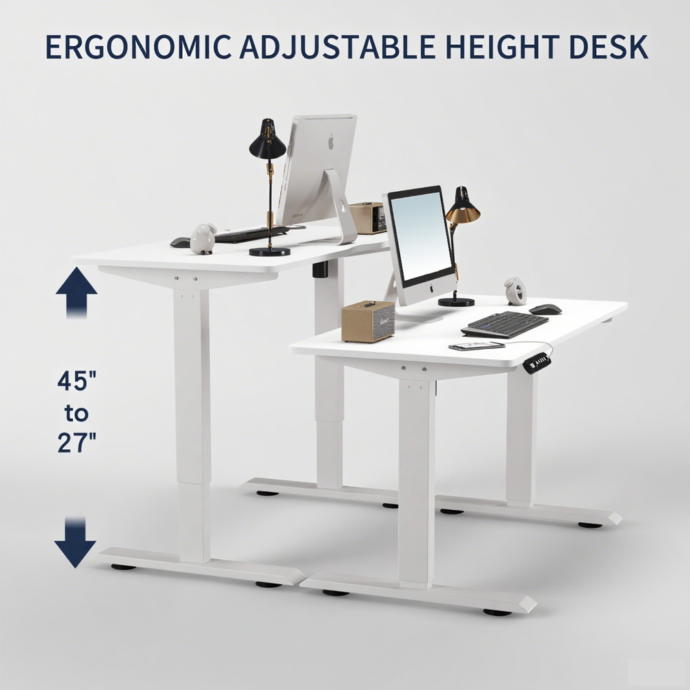 4-Way Office Workstation, 9-locker filing cabinet, Dual Orthopedic Office Chair, Ergonomic office chair, Executive office desk, filing cabinet, headrest office eat