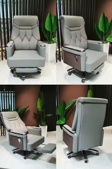 Boardroom Table, full glass filing cabinet, L-shaped executive desk, mahogany coat hunger, Office filing cabinet, Office furniture, reclining office seat