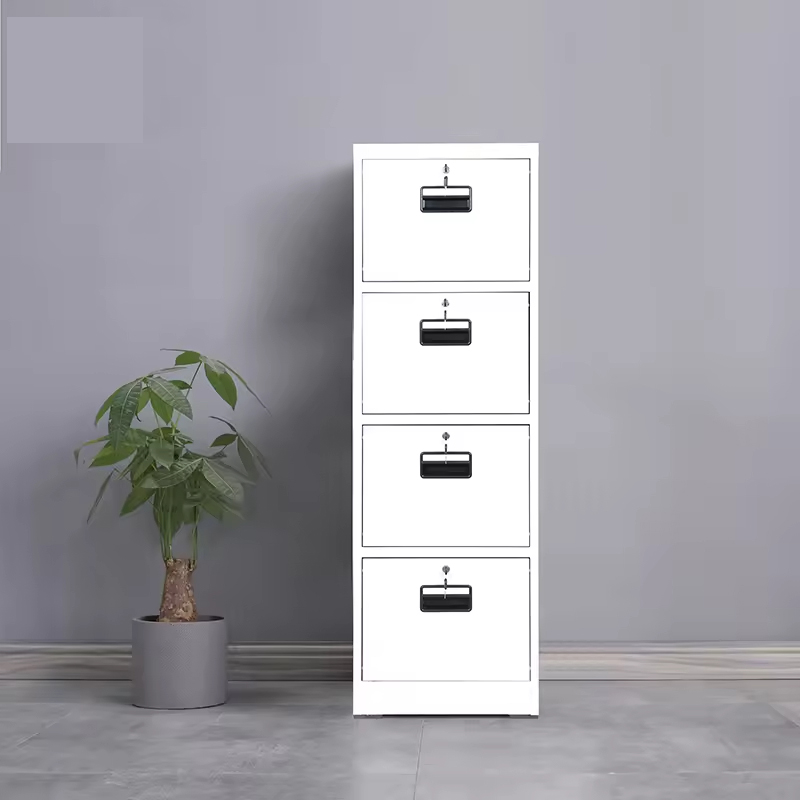 4-Way Office Workstation, 9-locker filing cabinet, Dual Orthopedic Office Chair, Ergonomic office chair, Executive office desk, filing cabinet, headrest office eat