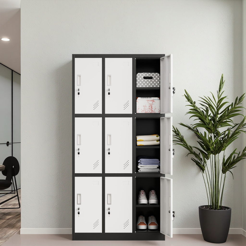 3-drawer filing cabinet, 3-link waiting bench, 3.0m Boardroom Table, full glass filing cabinet, L-shaped executive desk, mahogany coat hunger, Office furniture, reclining office seat No