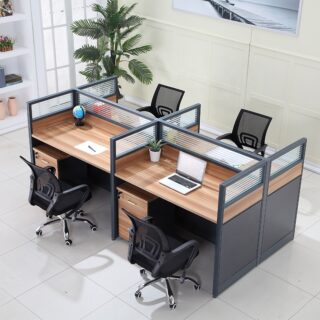 3.0m Boardroom Table, 4-link waiting bench, full glass filing cabinet, L-shaped executive desk, mahogany coat hunger, Office furniture, reclining office seat No