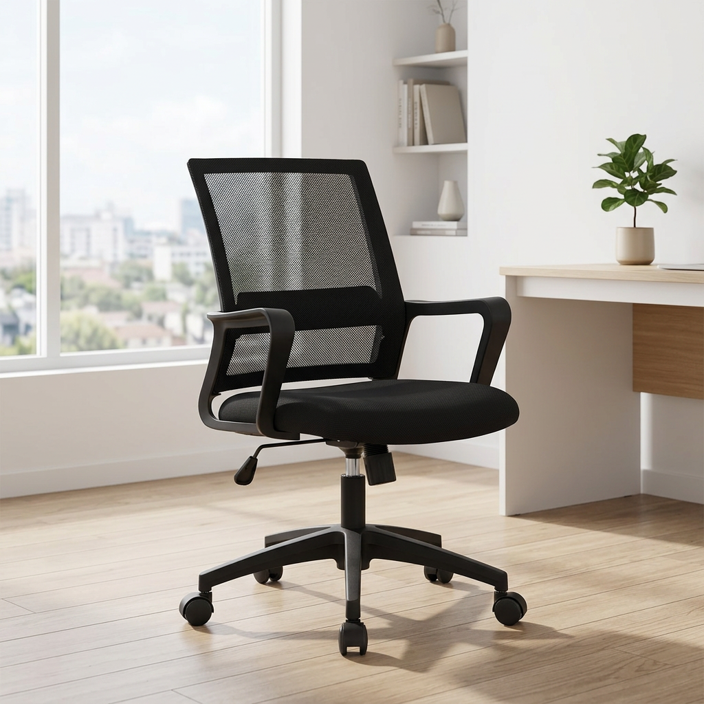 9-locker filing cabinet, Dual Orthopedic Office Chair, Ergonomic office chair, Executive office desk, filing cabinet, headrest office eat