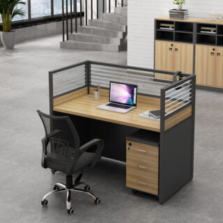 4-Way Office Workstation, 9-locker filing cabinet, Dual Orthopedic Office Chair, Ergonomic office chair, Executive office desk, filing cabinet, headrest office eat