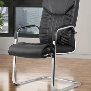 4-Way Office Workstation, 9-locker filing cabinet, Dual Orthopedic Office Chair, Ergonomic office chair, Executive office desk, filing cabinet, headrest office eat