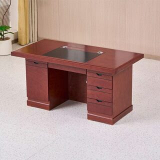 2-Way Office Workstation, 9-locker filing cabinet, Dual Orthopedic Office Chair, Ergonomic office chair, Executive office desk, filing cabinet, headrest office eat