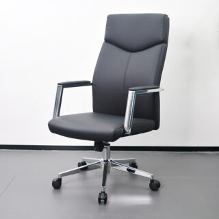 2-Way Office Workstation, 9-locker filing cabinet, Dual Orthopedic Office Chair, Ergonomic office chair, Executive office desk, filing cabinet, headrest office eat