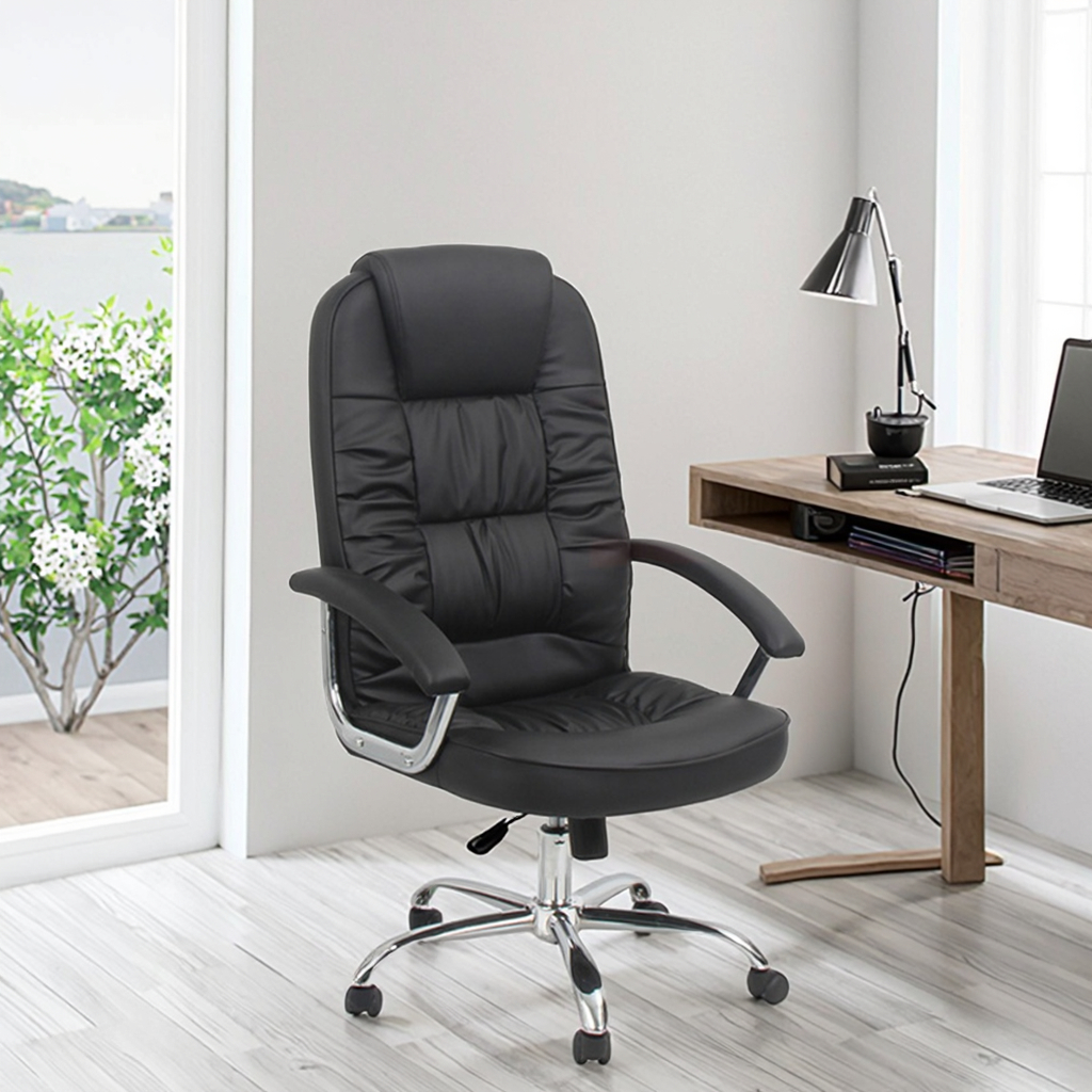 9-locker filing cabinet, Dual Orthopedic Office Chair, Ergonomic office chair, Executive office desk, filing cabinet, headrest office eat