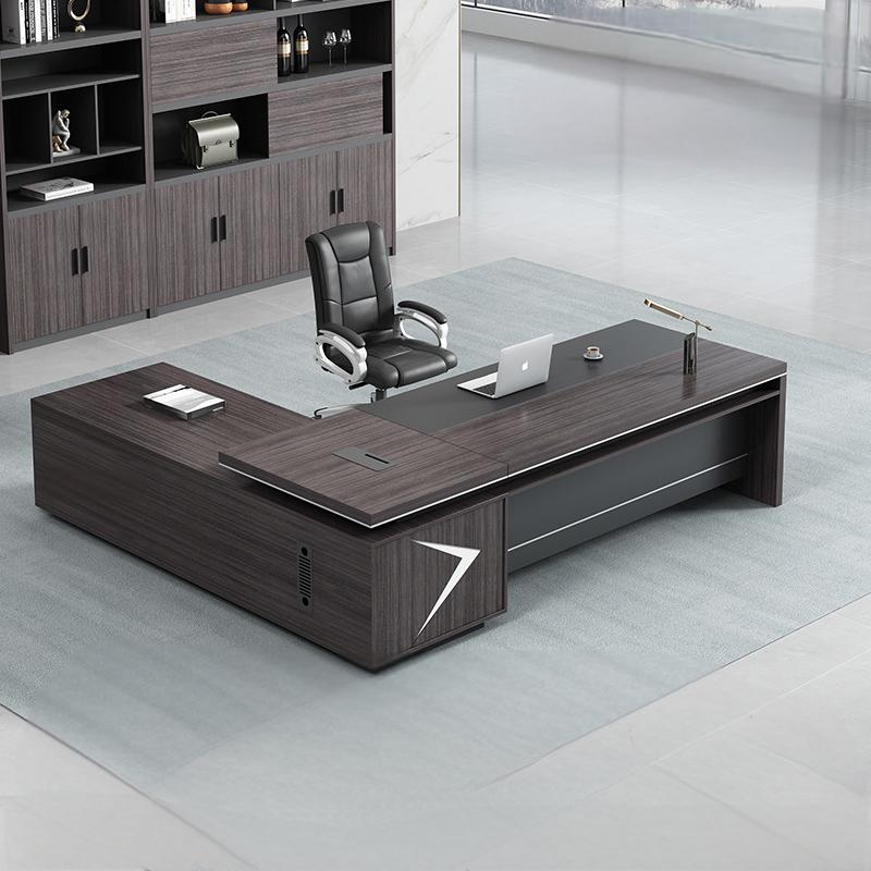 4-Way Office Workstation, 9-locker filing cabinet, Dual Orthopedic Office Chair, Ergonomic office chair, Executive office desk, filing cabinet, headrest office eat