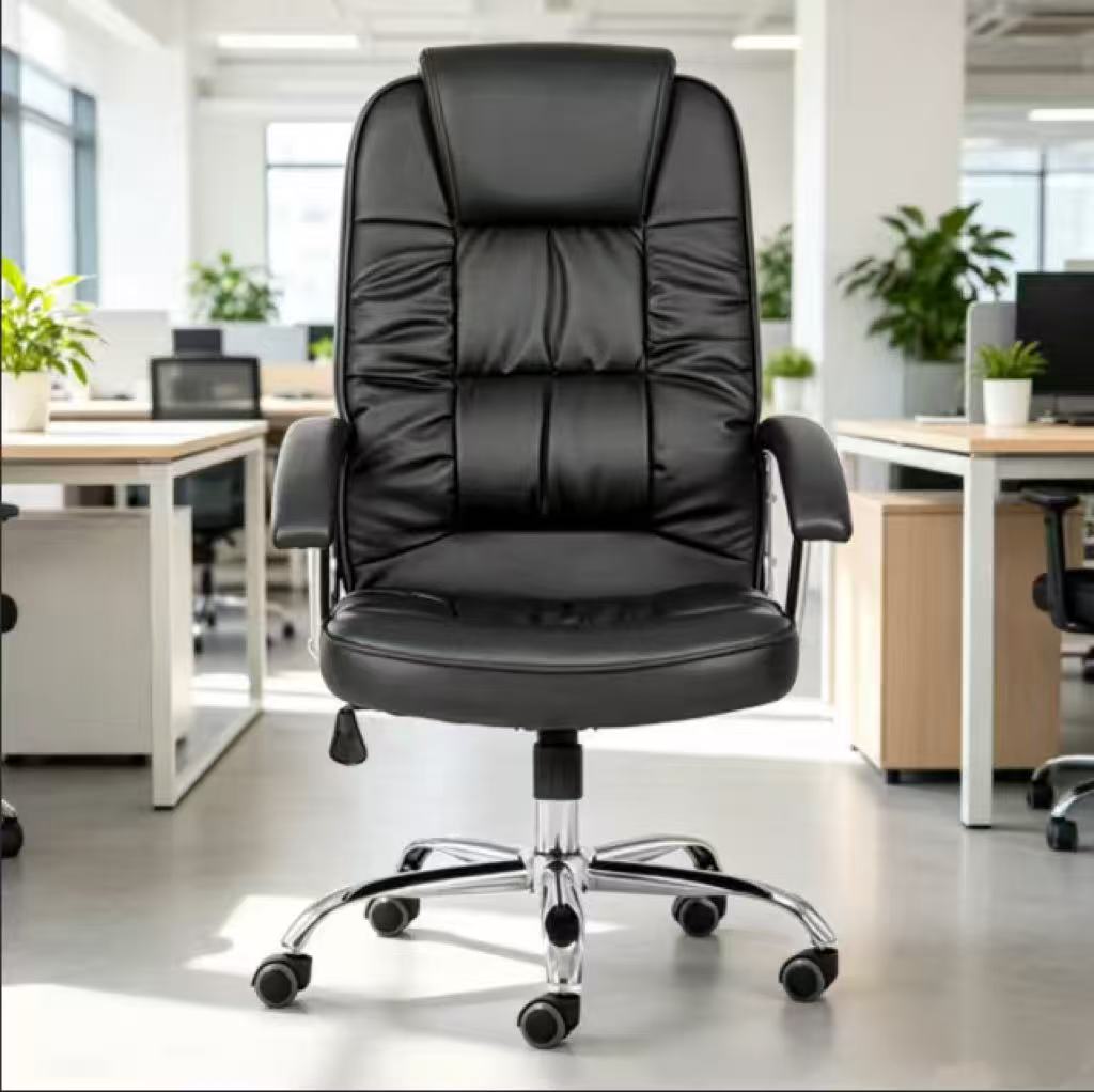 9-locker filing cabinet, Dual Orthopedic Office Chair, Ergonomic office chair, Executive office desk, filing cabinet, headrest office eat