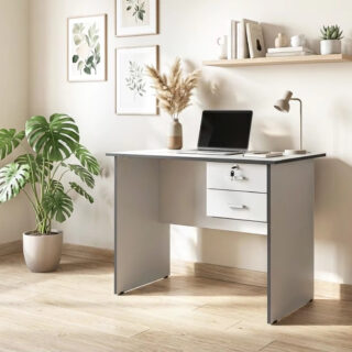 4-Drawer Heavy-Duty Steel Filing Cabinet with Central Locking System