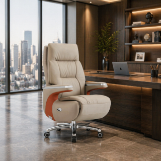 3-door filing furniture, 3-drawer filing cabinet, 3-link waiting bench, 3.0m Boardroom Table, full glass filing cabinet, L-shaped executive desk, mahogany coat hunger, reclining