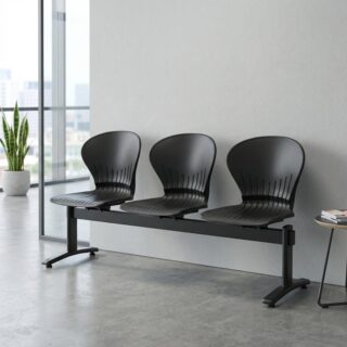 3-door filing furniture, 3-drawer filing cabinet, 3-link waiting bench, 3.0m Boardroom Table, full glass filing cabinet, L-shaped executive desk, mahogany coat hunger, reclining