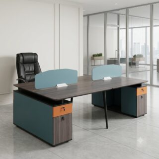 4-Drawer Heavy-Duty Steel Filing Cabinet with Central Locking System